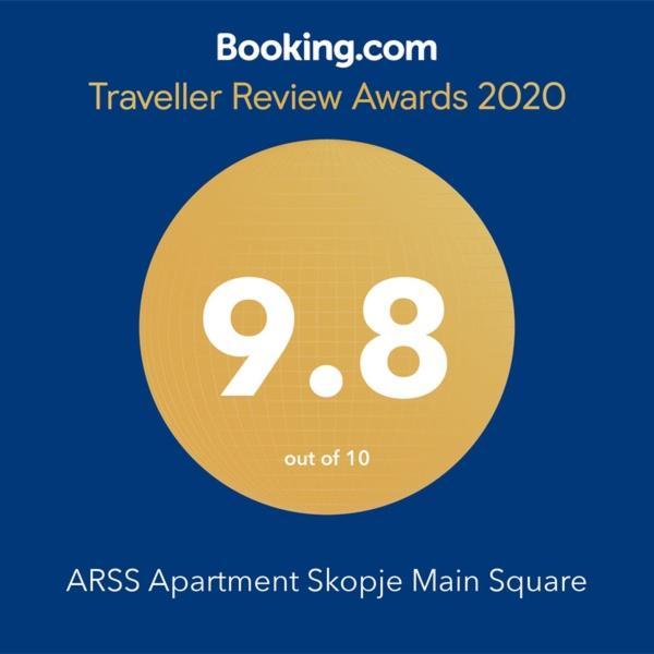 Arss Apartment Skopje Main Square Eksteriør billede
